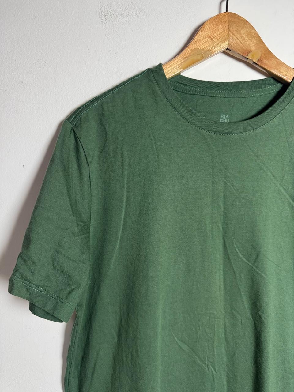 Camiseta Básica Verde – Riachuelo – tam G - Imagem 2