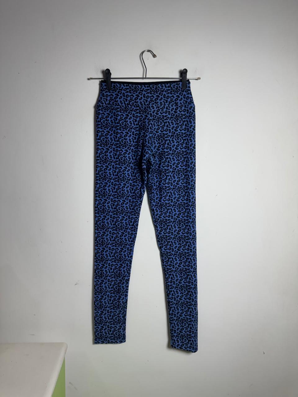 Calça Legging Azul Animal Print – tam P - Imagem 2