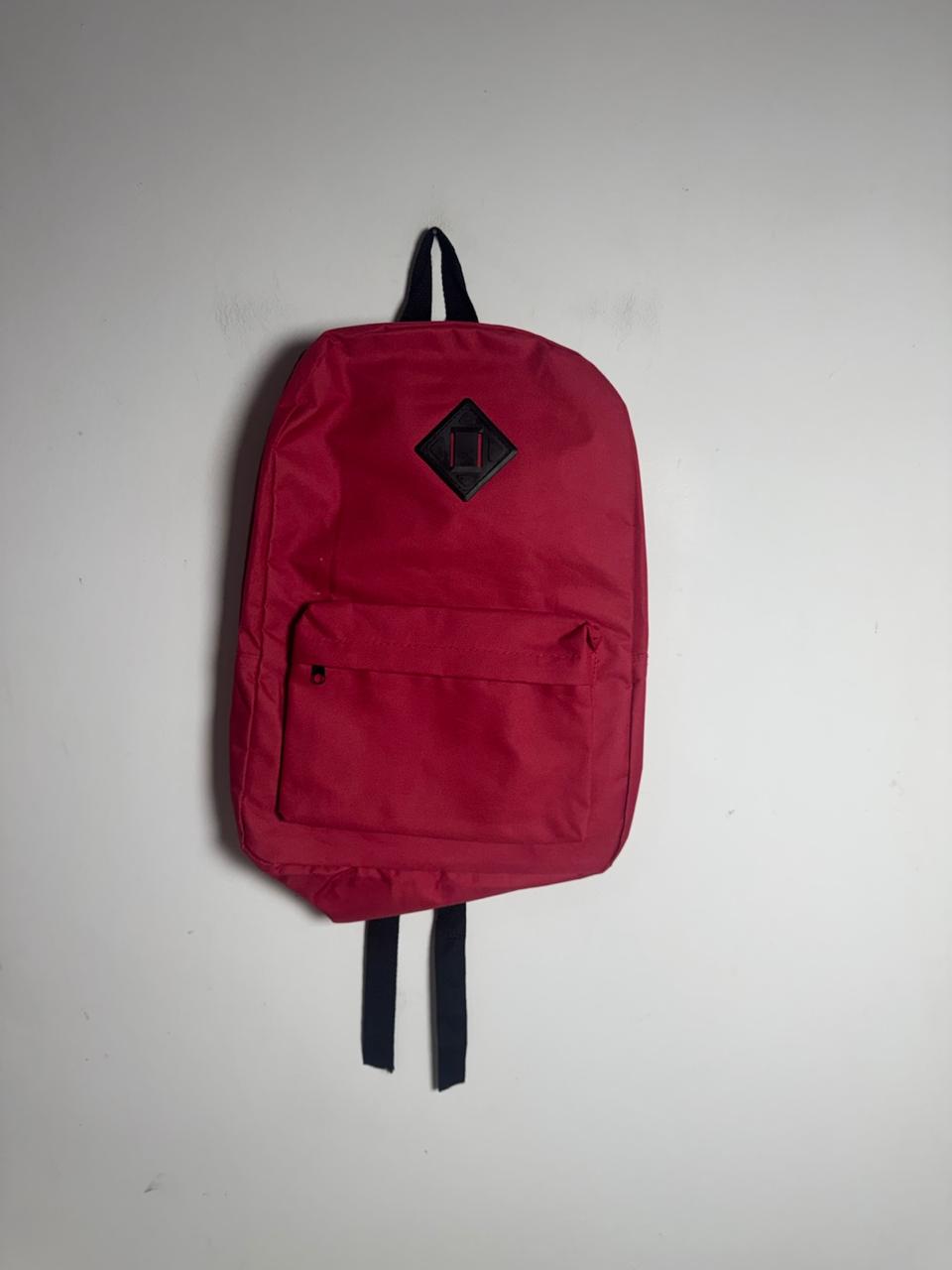 Mochila Vermelha Clássica Casual