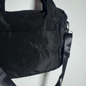 Bolsa Transversal Grande Preta Impermeável – Sem marca – tam G