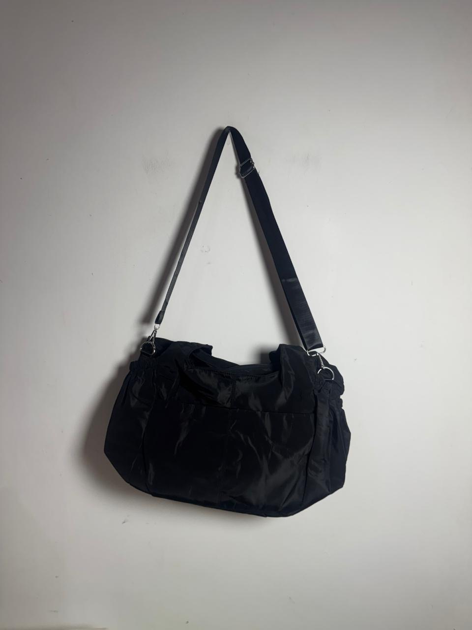 Bolsa Transversal Grande Preta Impermeável – Sem marca – tam G - Imagem 4