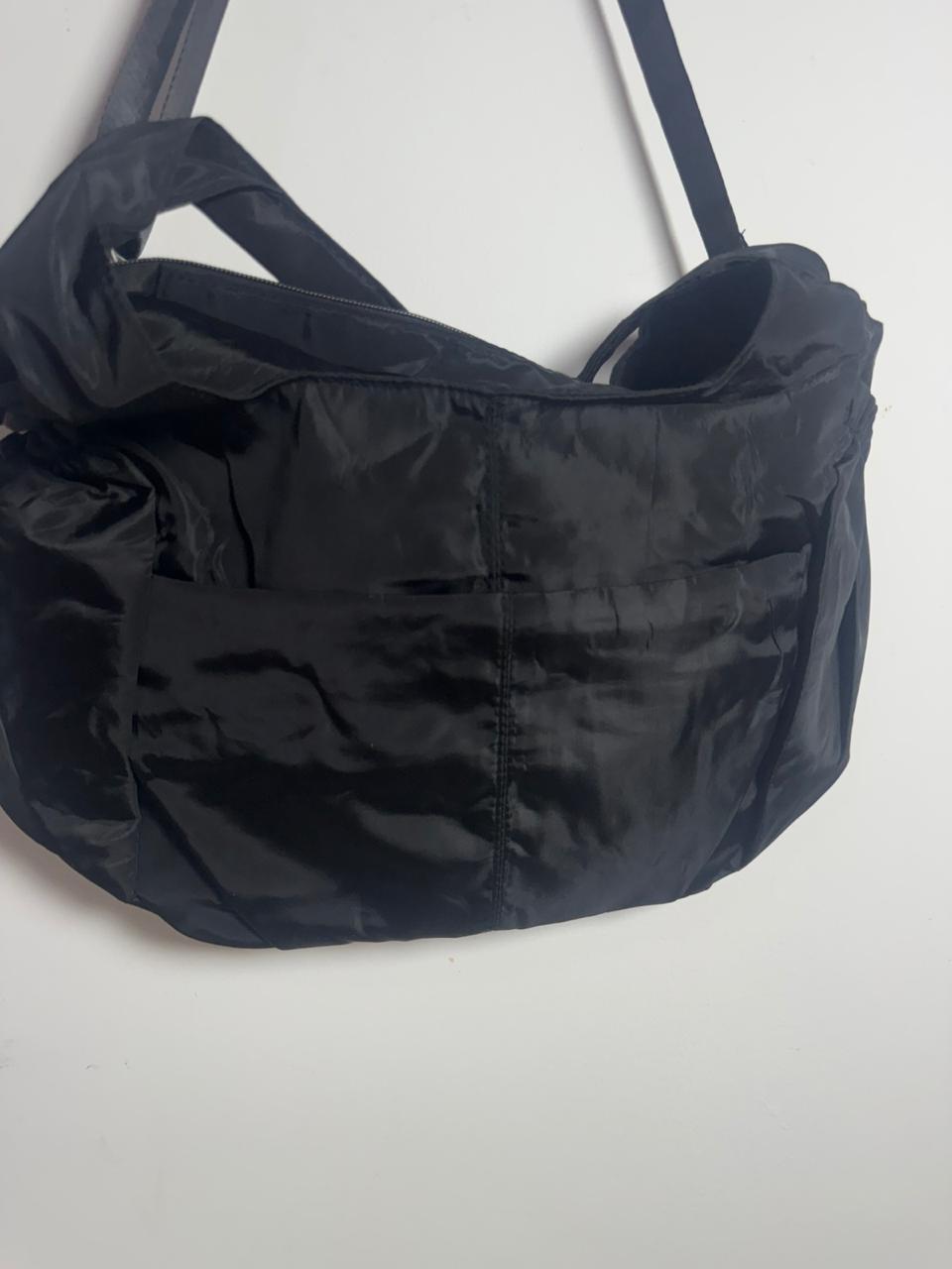 Bolsa Transversal Grande Preta Impermeável – Sem marca – tam G - Imagem 3