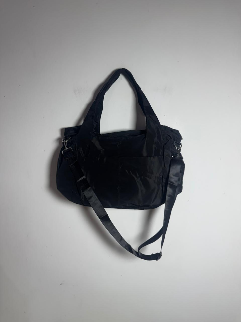 Bolsa Transversal Grande Preta Impermeável – Sem marca – tam G - Imagem 2