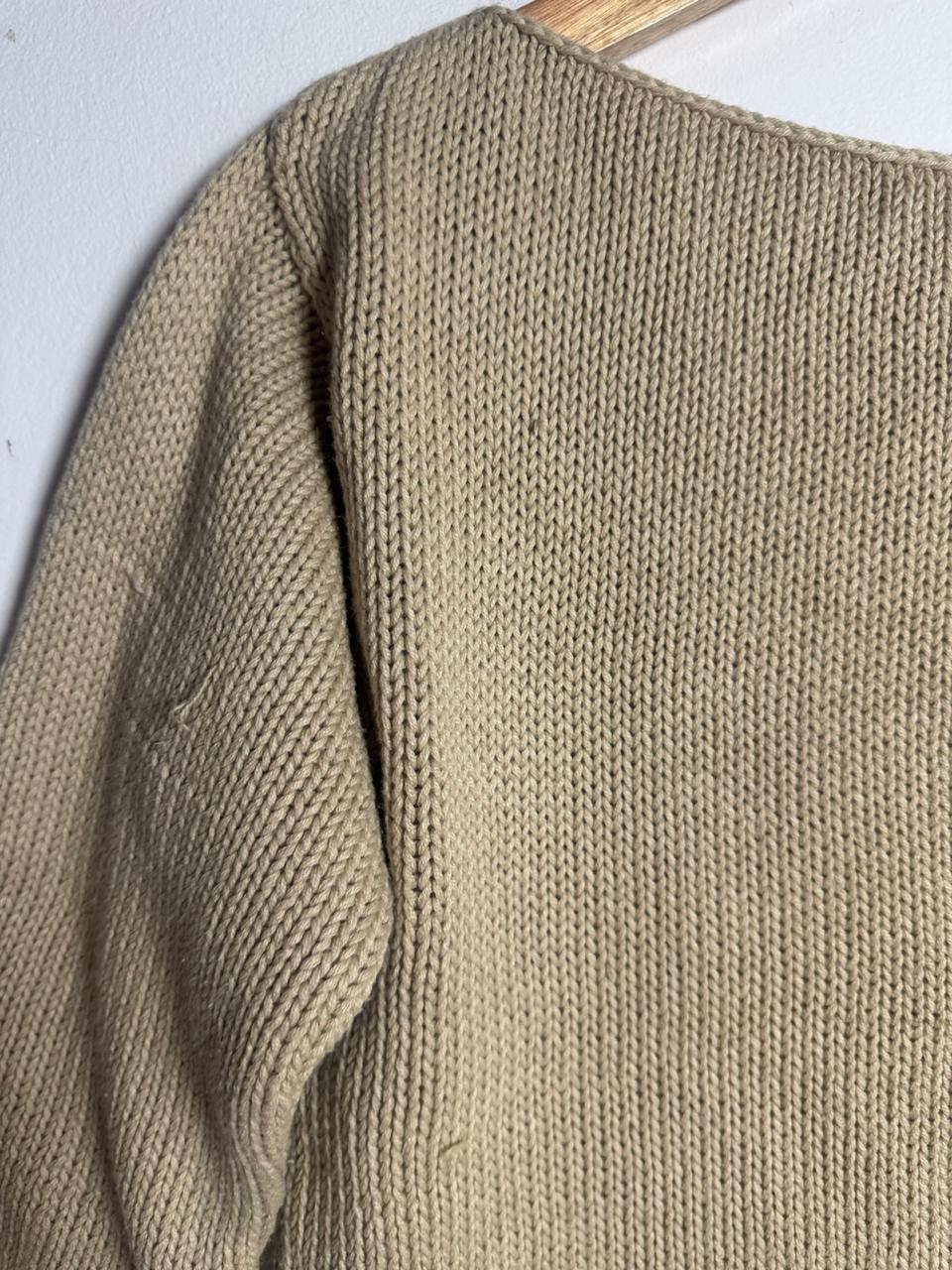 Camisa de tricô com bordado - tam 38/40 - Imagem 8