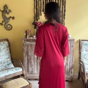 Robe e Camisola Vermelho – DeMillus – tam 44
