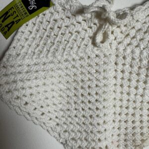 Short Branco de Crochê – tam 2