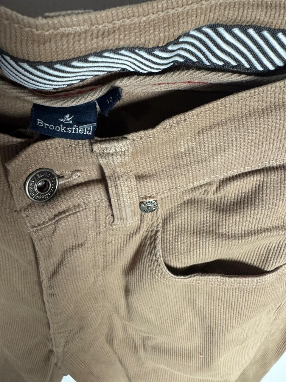 Calça de veludo marrom - Brooksfield - tam 12 - Imagem 8