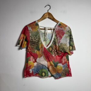 Blusa Estampa Frutas – Shoulder – tam P