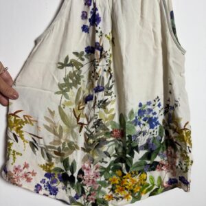 Blusa Regata Estampada Floral – Zara – tam P