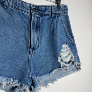 Short Jeans Destroyed – Bluesteel – tam 40