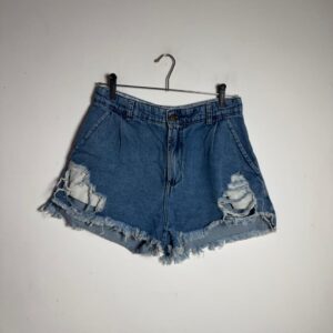 Short Jeans Destroyed – Bluesteel – tam 40