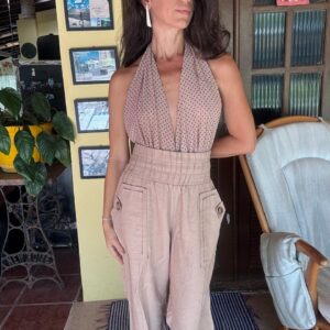 Body Nude com Bolinhas Poá – Bluesteel – tam G