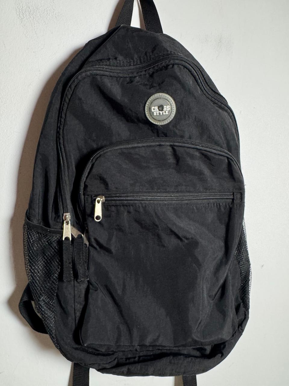 Mochila Tactel Preta – Cross Style