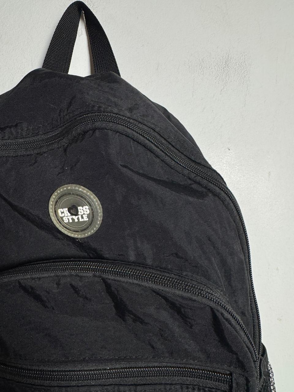 Mochila Tactel Preta – Cross Style - Imagem 2