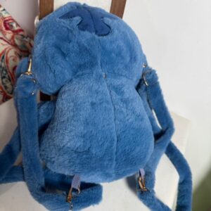 Mochila de Pelúcia Stitch Azul