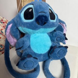 Mochila de Pelúcia Stitch Azul