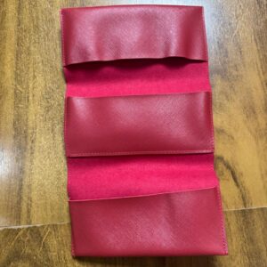 Estojo Porta Óculos Múltiplo Vermelho Texturizado – Oticas A Fabrica