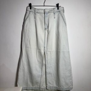 Saia Longa Jeans Clara com Fenda Frontal – Forum – tam 40