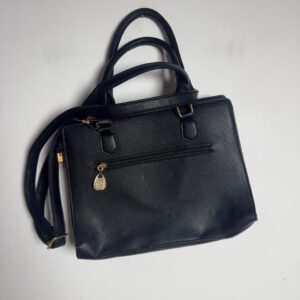 Bolsa Satchel Preta Cheer e Rose com Alça Removível – tam U