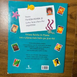 Livro Infantil Viviana Rainha do Pijama – Steve Webb