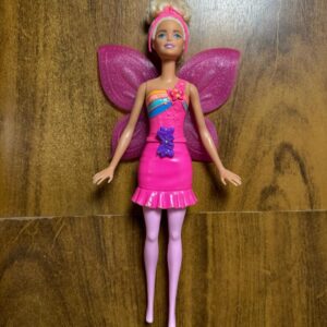 Boneca Barbie Fada com Asas Cor de Rosa – Mattel – tam U