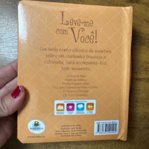Livro O Conto Clássico de Pedro Coelho – Edição Leve-me com Você! – tam Pequeno