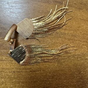 Brinco Dourado com Franjas de Correntes