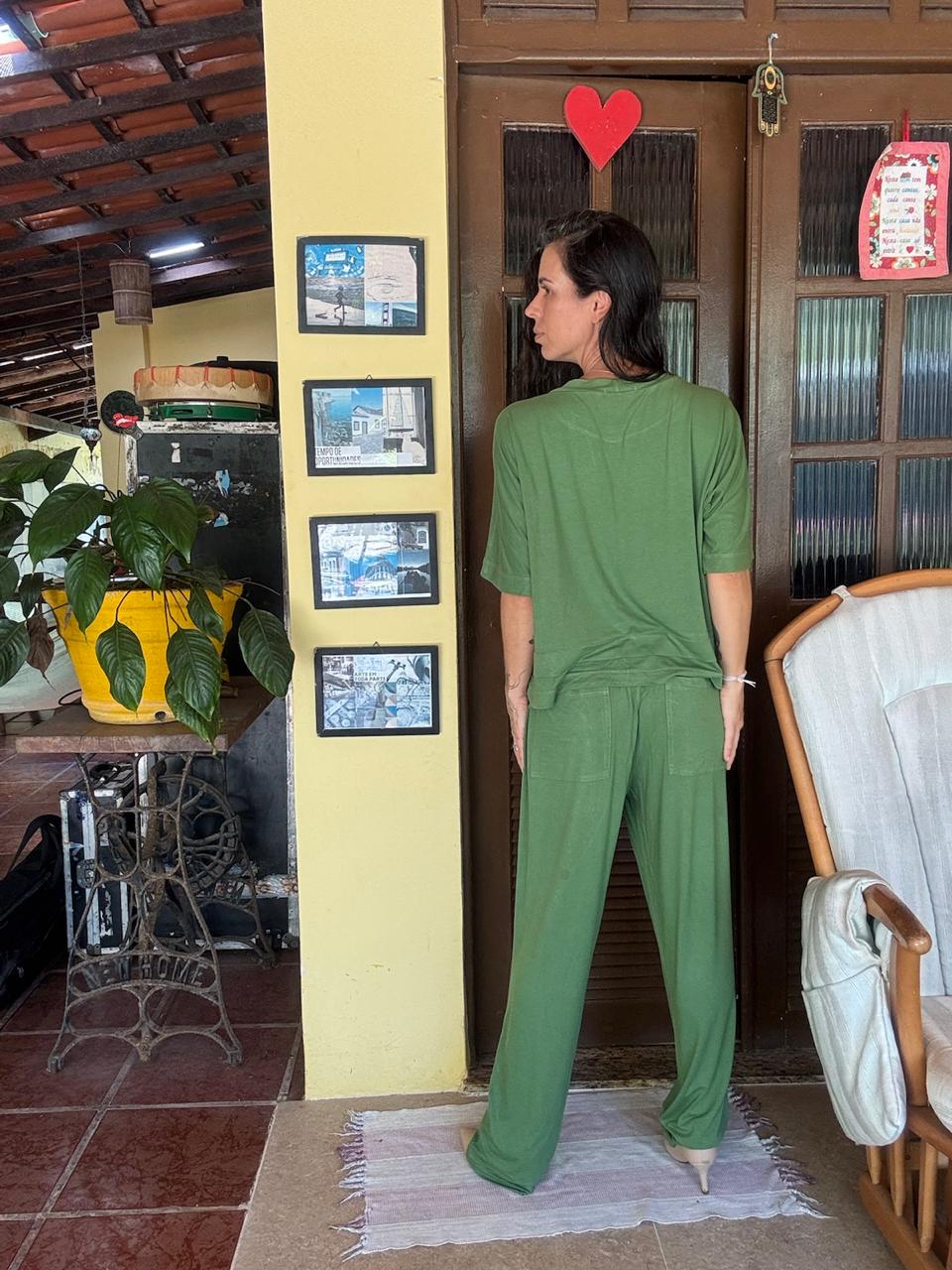 Calça Verde Feminino – tam M - Imagem 2