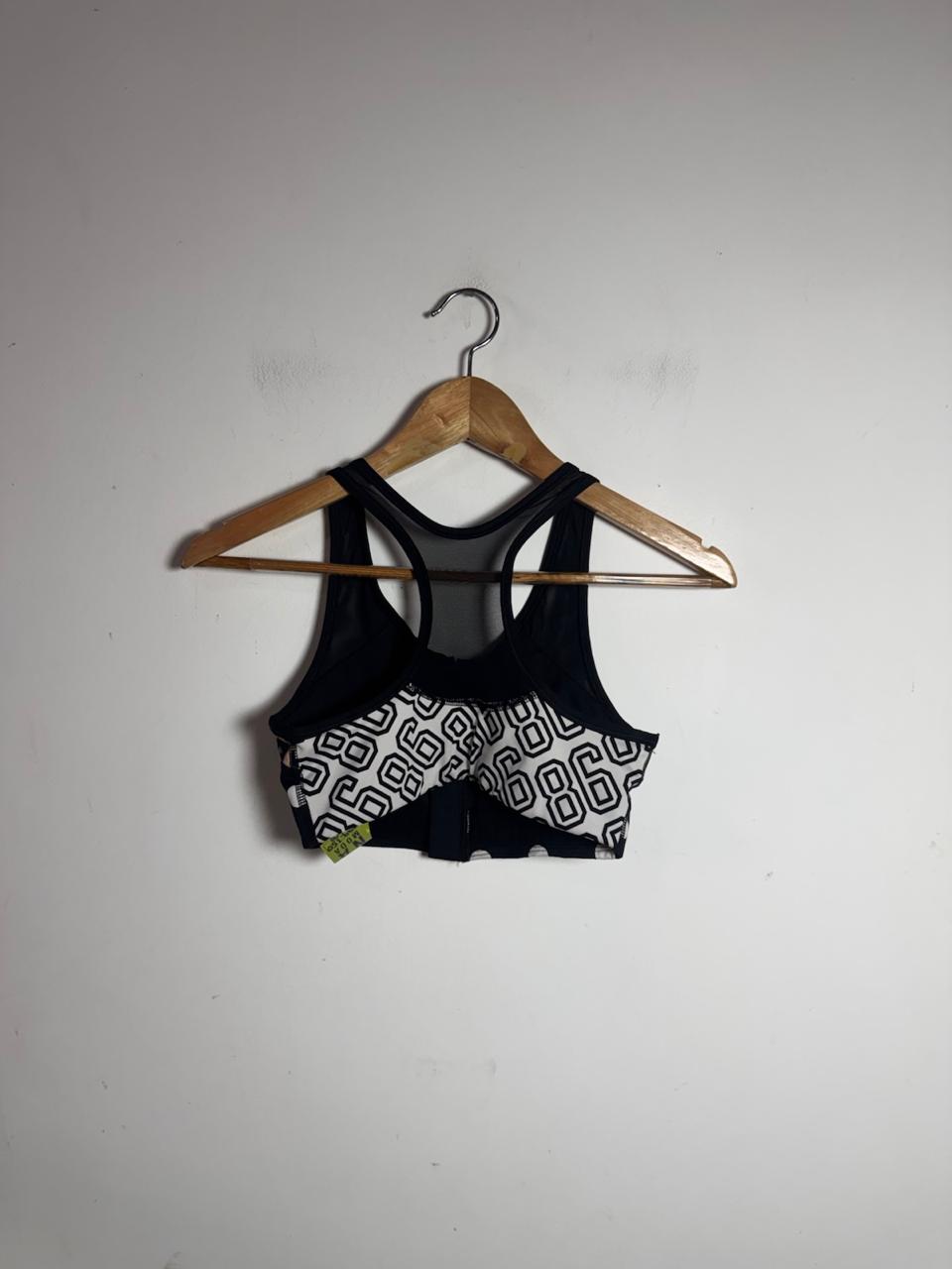 Top de Treino Estampado com Poá e Animal Print – Pink – tam P - Imagem 2