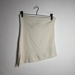 Top Tomara Que Caia Nude Pérola Assimétrico com Fenda – City – Tam M