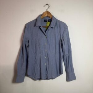 Camisa social Azul e Branco Quadriculada – GAP – tam P